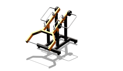 Силовой уличный тренажер  "Мультиштанга"  УТ417 в Грозном