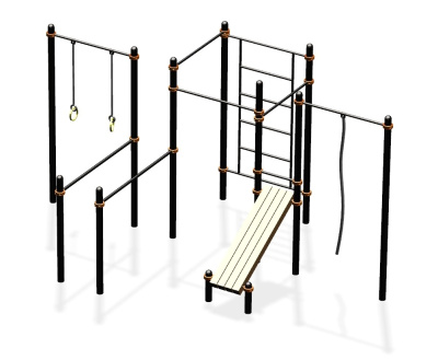 Спортивный комплекс воркаут ВС-65 в Грозном