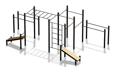Спортивный комплекс воркаут ВС-100 в Грозном