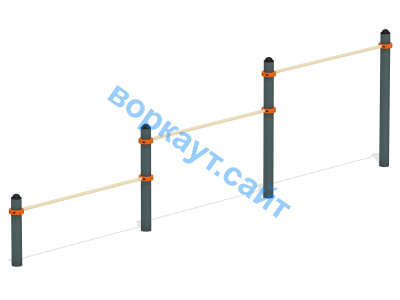 Каскад турников тройной ВС-6 в Грозном