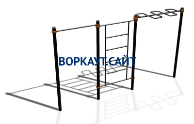 Спортивный комплекс воркаут ВС-129 в Грозном
