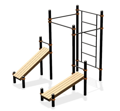 Спортивный комплекс воркаут ВС-42 в Грозном