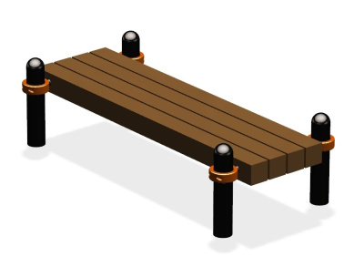 Воркаут скамья ВС-38 в Грозном