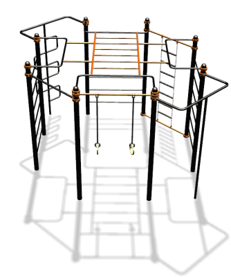 Спортивный комплекс воркаут ВС-73 в Грозном