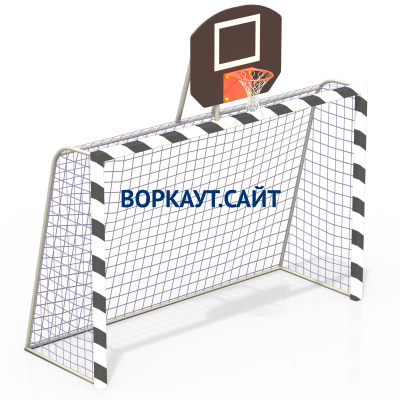 Ворота с баскетбольным щитом СИО 3512 в Грозном