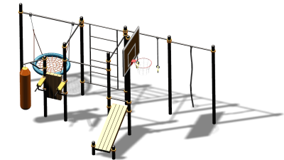 Спортивный комплекс воркаут ВС-88 в Грозном