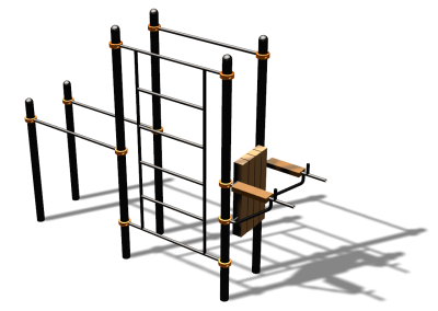 Спортивный комплекс воркаут ВС-137 в Грозном