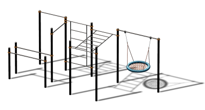 Спортивный комплекс воркаут ВС-105 в Грозном