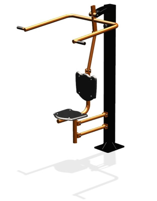 Уличный тренажер "Верхняя тяга одинарный" УТ 114 в Грозном