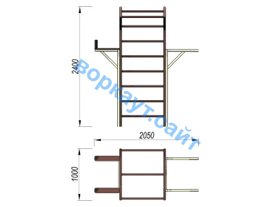 Детский спортивный комплекс 3 в 1 ДСК 3103 в Грозном