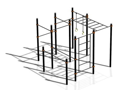 Спортивный комплекс воркаут ВС-139 в Грозном