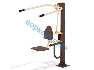 Уличный тренажер "Тяга сверху" УТ 001 в Грозном