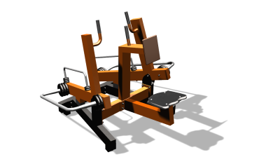 Силовой уличный тренажер  "Рычажная тяга"  УТ419 (тренажер находится на оптимизации у производства  и внешне может отличится от заявленной картинки в Грозном