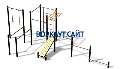 Спортивный комплекс воркаут ВС-95 в Грозном