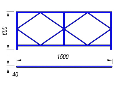Ограждение площадки МАФ 5001 в Грозном