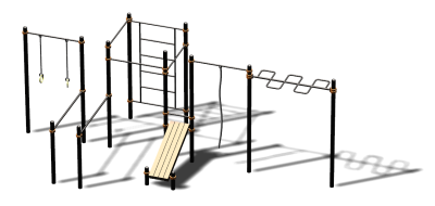 Спортивный комплекс воркаут ВС-85 в Грозном