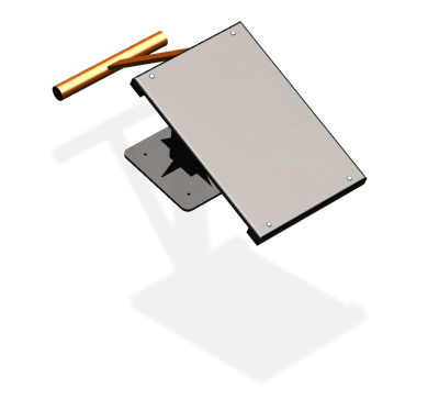 Уличный тренажер "Скамья для пресса" УТ 121 в Грозном