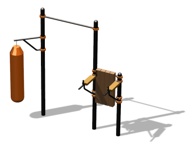 Спортивный комплекс воркаут ВС-148 в Грозном