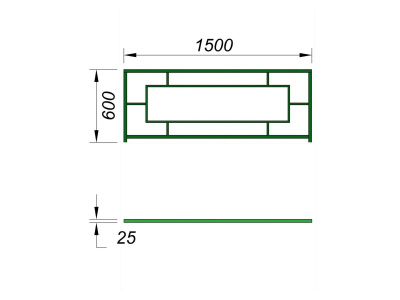 Ограждение площадки МАФ 5000 в Грозном