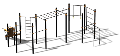 Спортивный комплекс воркаут ВС-86 в Грозном