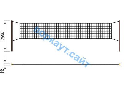 Волейбольные стойки СИО 3515 в Грозном