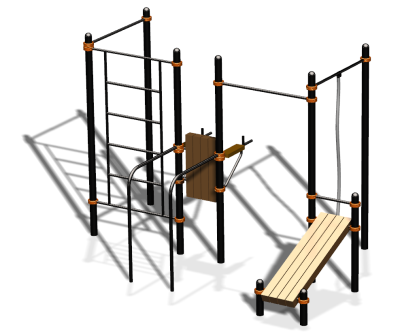 Спортивный комплекс воркаут ВС-145 в Грозном