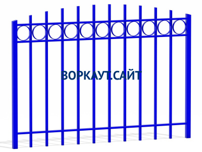Ограждение спортивной площадки МАФ 5005 в Грозном