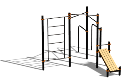 Спортивный комплекс воркаут ВС-133 в Грозном