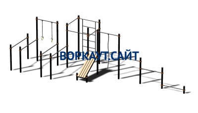 Спортивный комплекс воркаут ВС-83 в Грозном
