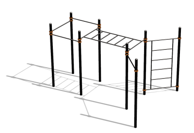 Спортивный комплекс воркаут ВС-117 в Грозном