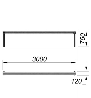 Бум бревно ДСК 3540 в Грозном